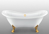 Magliezza Акриловая ванна на лапах Julia  (175х73) ножки золото