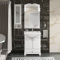 Opadiris Мебель для ванной Клио 65 белый матовый – фотография-8