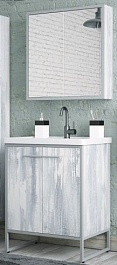 Corozo Мебель для ванной Айрон 70, серый/арт – фотография-1