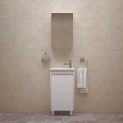 Corozo Мебель для ванной Остин 45, пайн белый – фотография-3