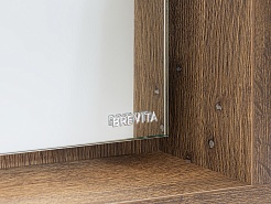 Brevita Мебель для ванной Bergen 105 подвесная дуб галифакс олово/белая – фотография-19