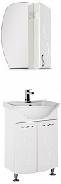 Aquanet Мебель для ванной "Моника 60" белый – фотография-11