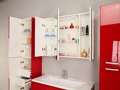 Акватон Мебель для ванной "Мадрид 100 М-2" ZSH черный – фотография-4