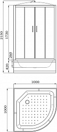 Parly Душевая кабина Effect EF1021 – фотография-7