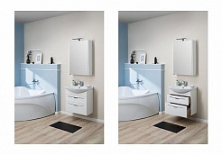 Aquanet Мебель для ванной Ирвин 65 белая – фотография-10