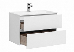 Aquanet Мебель для ванной Алвита 80 белая – фотография-6