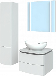 Vigo Мебель для ванной Cosmo 60 подвесная белая – фотография-14