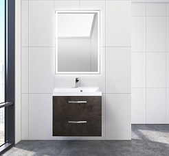 BelBagno Мебель для ванной AURORA 700 Cemento Scuro, BTN – фотография-2