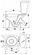 Керамин Унитаз-компакт Лидер с жестким сиденьем, двойной смыв – картинка-10