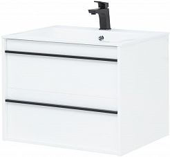 Aquanet Мебель для ванной Lino 70 подвесная белая матовая – фотография-5