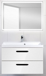 BelBagno Мебель для ванной AURORA 800 Bianco Lucido, TCH – фотография-1