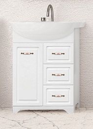 Style Line Мебель для ванной Олеандр-2 65 белая – фотография-2