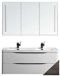 BelBagno Мебель для ванной ANCONA-N 1200 Rovere Moro, двухмоечная – фотография-1