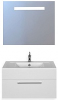 De Aqua Мебель для ванной Кубика 80, зеркало Экстра EXT 80