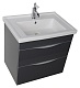 Aquanet Мебель для ванной "Эвора 70" серый антрацит – фотография-20