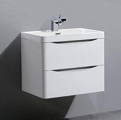 BelBagno Мебель для ванной ANCONA-N 600 Bianco Lucido – фотография-7