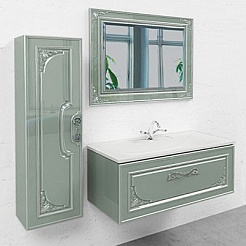  Мебель для ванной "Regale" cеребряный меланж – фотография-1