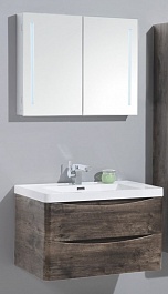 BelBagno Мебель для ванной ANCONA-N 1000 Rovere Moro, подсветка – фотография-1