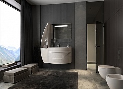 De Aqua Мебель для ванной Эскалада 100 L, зеркало Экстра EXT G 100 P – фотография-10
