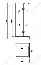 Appollo Душевая кабина A-8836 – фотография-3