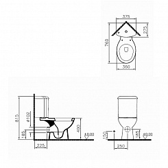 Vitra Унитаз-компакт Arkitekt 9754B003-7201 – фотография-4