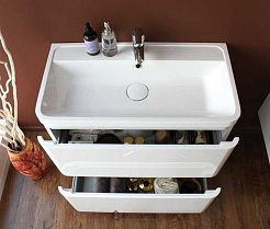 BelBagno Мебель для ванной напольная ENERGIA 800 Bianco Lucido – фотография-10