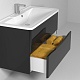 Водолей Мебель для ванной Adel 100 подвесная черная – картинка-12