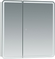 Aquanet Зеркальный шкаф Оптима 80 белый