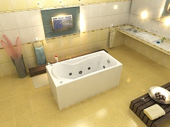 Bas Акриловая ванна Бриз 150 – фотография-5