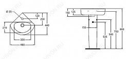 Ideal Standard Раковина Connect E793101 – фотография-4