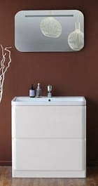 BelBagno Мебель для ванной напольная ENERGIA 1000 Bianco Lucido – фотография-1