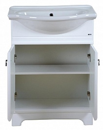 Misty Мебель для ванной Лувр 65 L белая – фотография-5