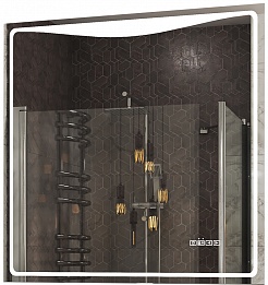 Vigo Мебель для ванной Geometry 2-700 белая/бетон – фотография-7