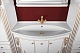 Водолей Мебель для ванной "Кармен 105" белая/золото – картинка-6