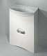 Какса-а Мебель для ванной Каприз 65 L с ящиками белая – фотография-6
