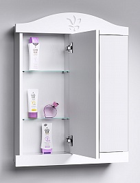 Aqwella Мебель для ванной Франческа 65, зеркало-шкаф – фотография-5