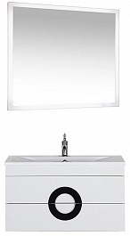 De Aqua Мебель для ванной Форма 90, зеркало Сити – фотография-1