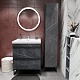 Mixline Мебель для ванной Окленд 70 графит мрамор – фотография-21