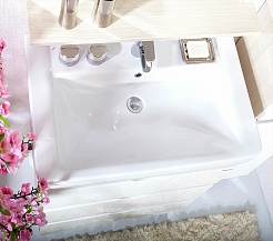 Бриклаер Мебель для ванной Токио 80 R лиственица – фотография-4