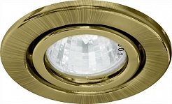 Feron Встраиваемый светильник DL11/DL3202 античное золото – фотография-1