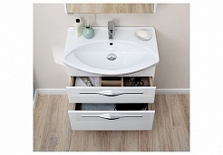 Aquanet Мебель для ванной Ирвин 65 белая – фотография-12