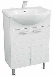 Merkana Мебель для ванной комнаты Таис 60 L белая – фотография-8