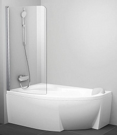 Ravak Шторка для ванны Chrome CVSK1 ROSA 160/170 L (7QLS0U00Y1) – фотография-1