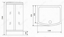 Timo Душевая кабина TL-1501 – фотография-3