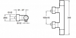 Jacob Delafon Смеситель Composed E73164-CP – фотография-2