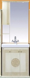 Misty Мебель для ванной Olimpia Lux 75 L бежевая патина – фотография-1
