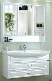 СанТа Мебель для ванной Верона 105, подвесная – фотография-1