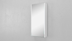 Velvex Зеркало-шкаф Klaufs 40 белый – фотография-3