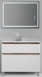 Am.Pm Мебель для ванной X-Joy 100 белый глянец, напольная – фотография-1