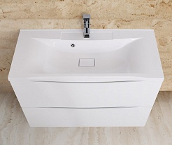 BelBagno Мебель для ванной напольная MARINO 800 Bianco Lucido – фотография-6